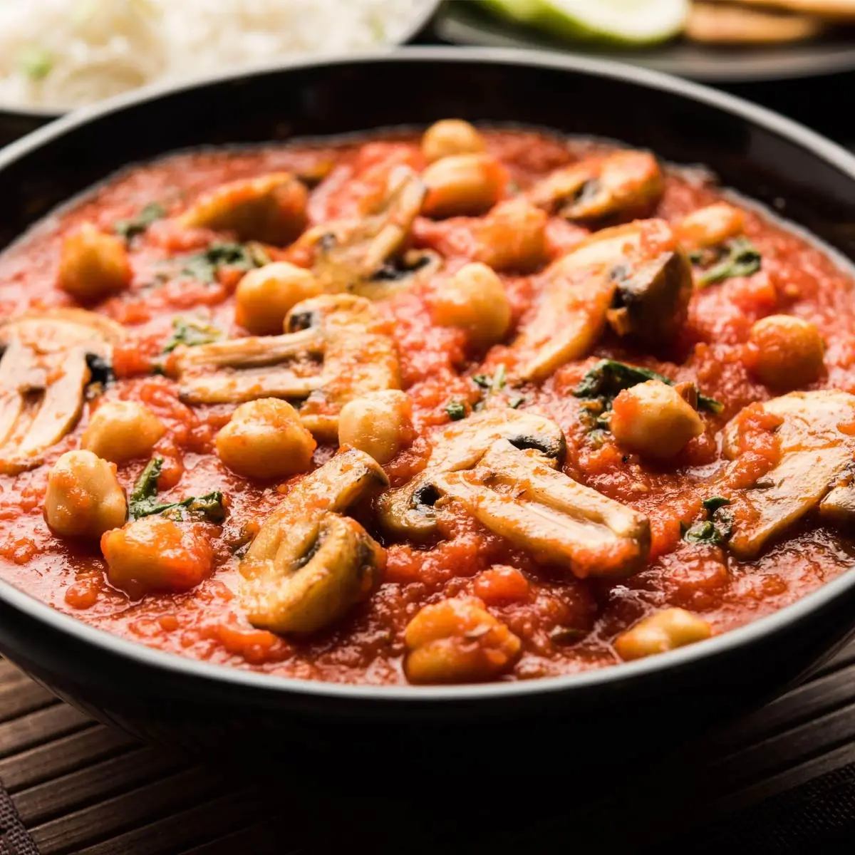 Nohutlu Mantar Yemeği Tarifi