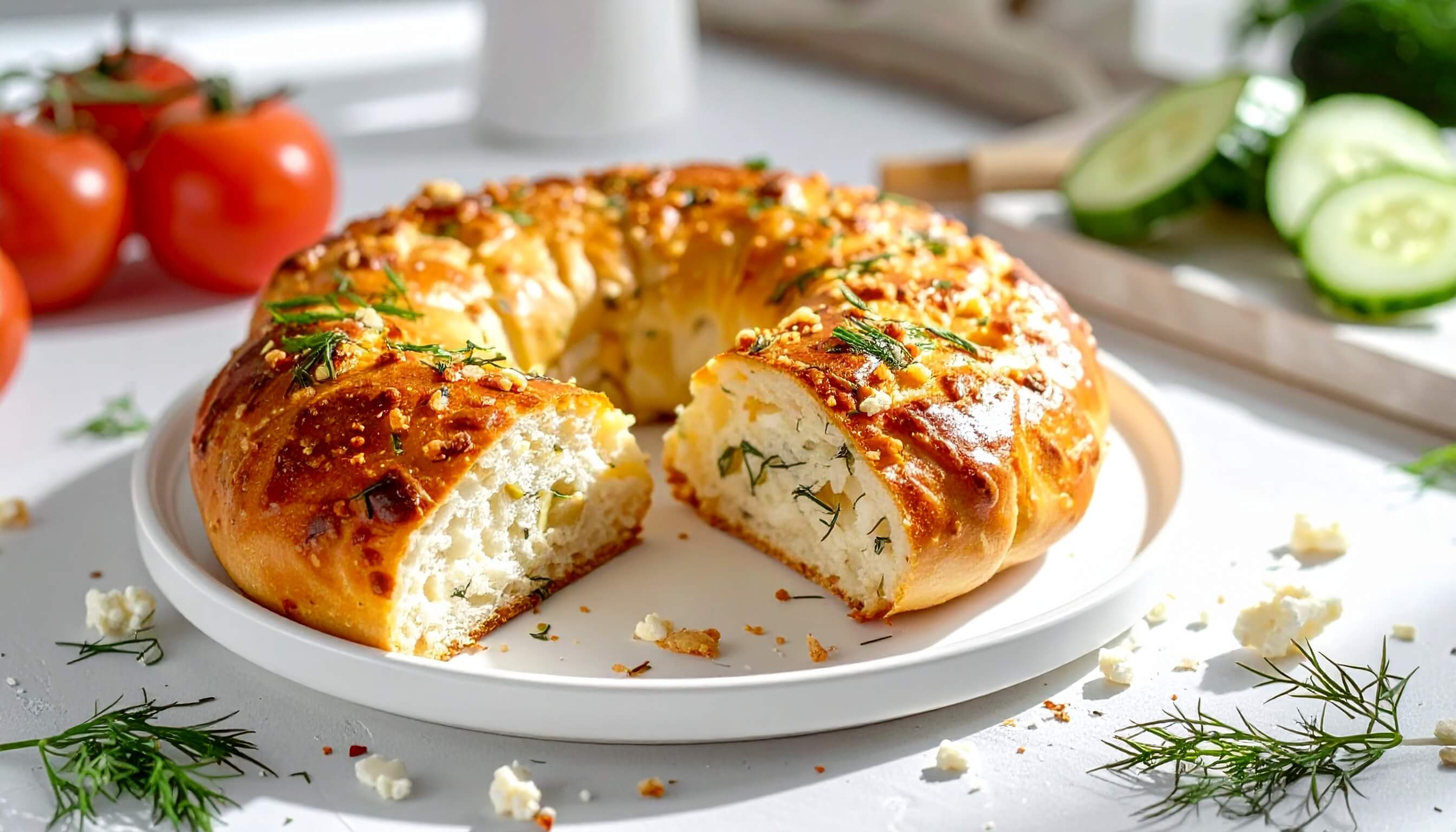 Fırında Dereotlu Çörek