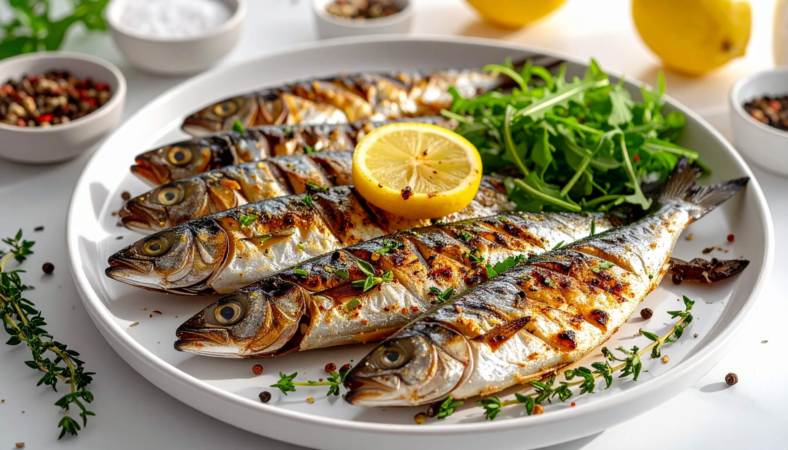 Fırında Baharatlı İstavrit