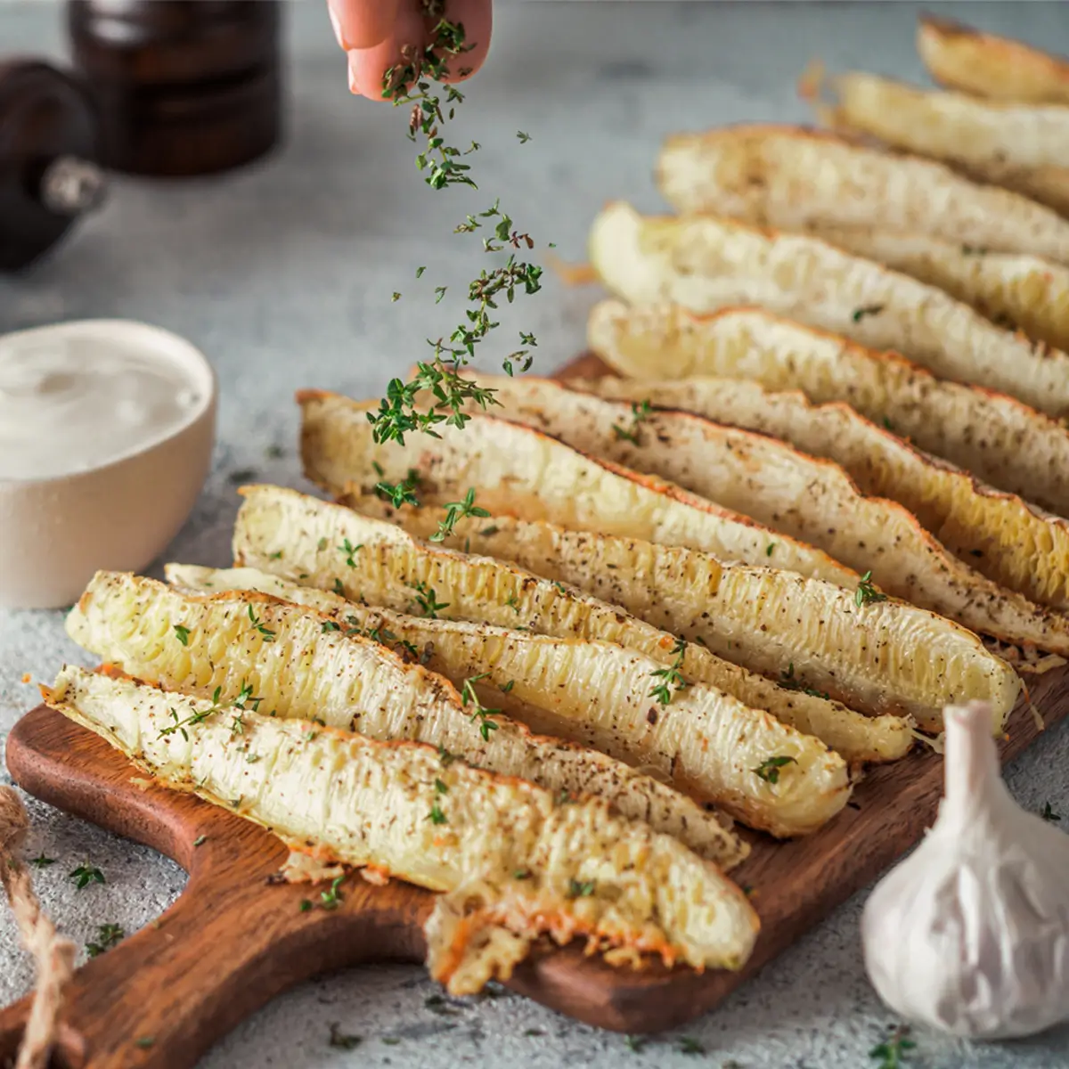 Parmesanlı Sarımsaklı Kabak Tarifi