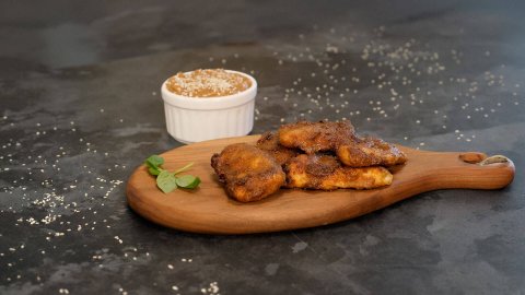 Balık Çubukları Ve Sıcak Helva Tarifi