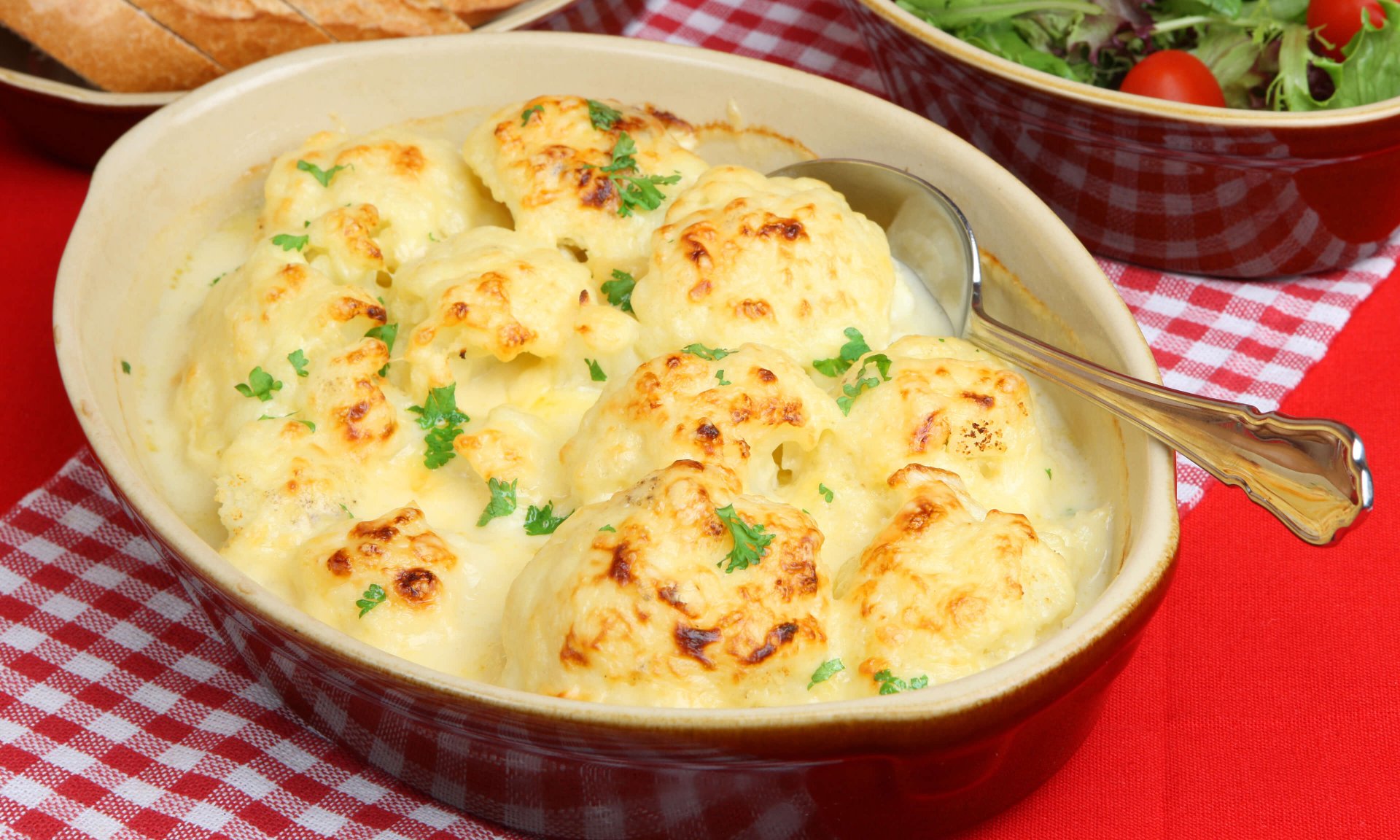 Fırında Kremalı Karnıbahar Tarifi