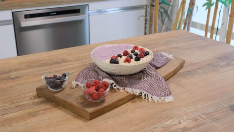 Yaban Mersinli Bowl Tarifi