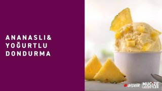 Ananaslı Yoğurtlu Dondurma Tarifi