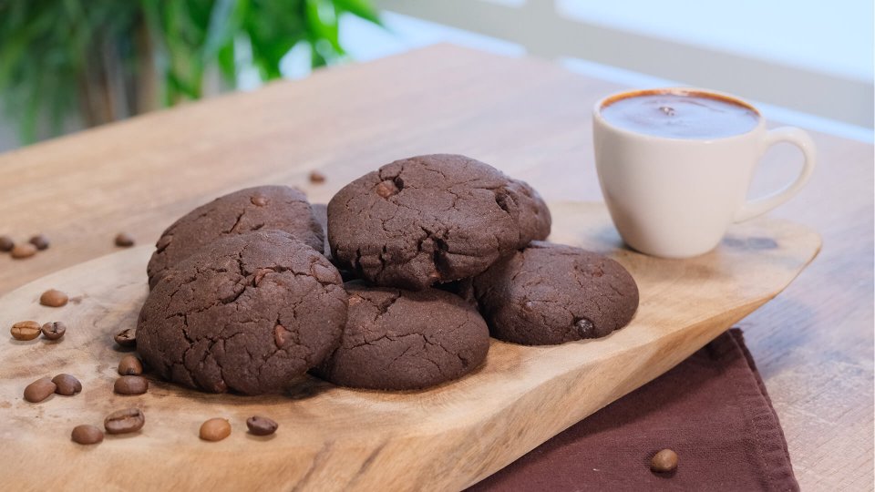 Kahveli ve Çikolatalı Kurabiye Tarifi