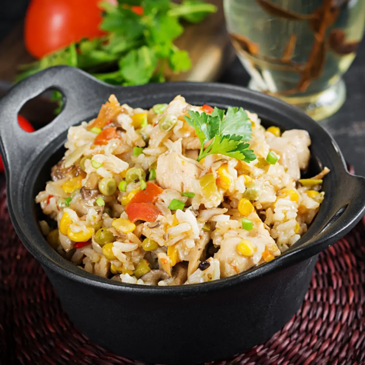 Tavuklu Ve Körili Pilav Tarifi