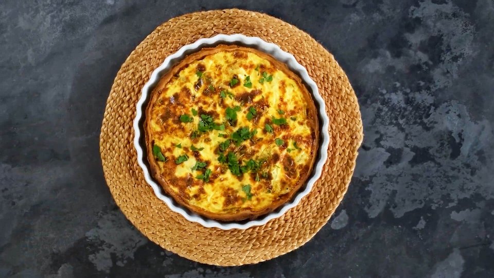 Pırasalı Kiş Tarifi