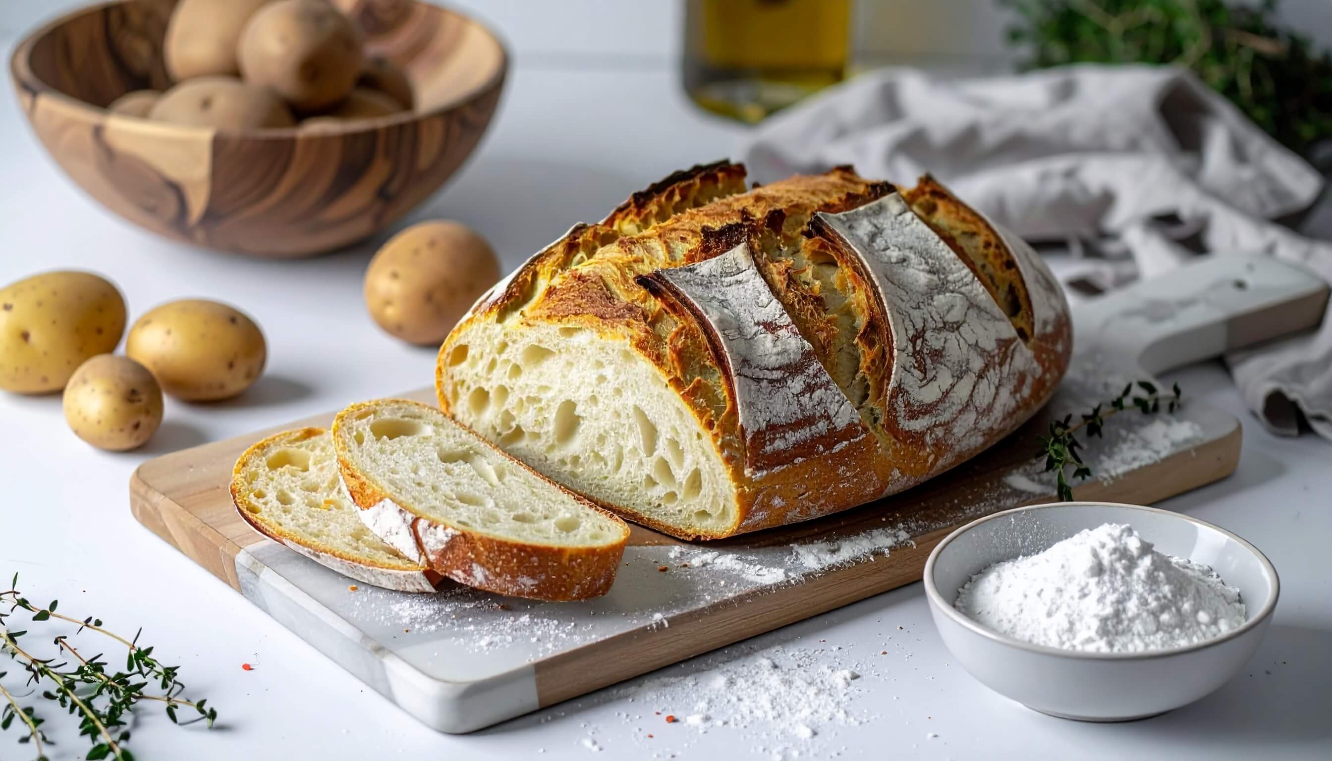 Alman Usulü Patates Ekmeği