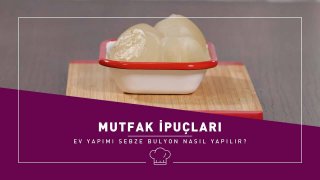 Ev Yapımı Sebze Bulyon Nasıl Yapılır?