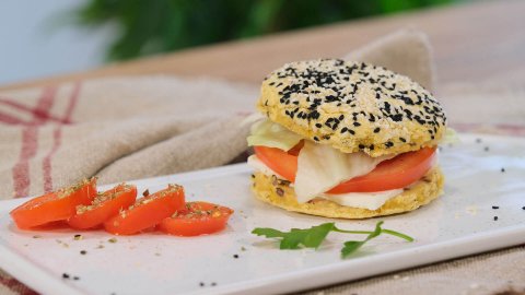 Nohut ve Keten Tohumlu Mini Sandviç Ekmeği Tarifi