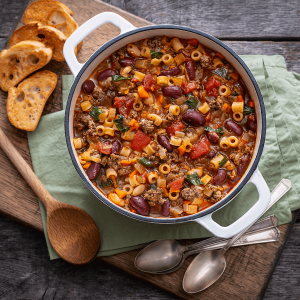 Makarna Fagioli Çorbası Tarifi