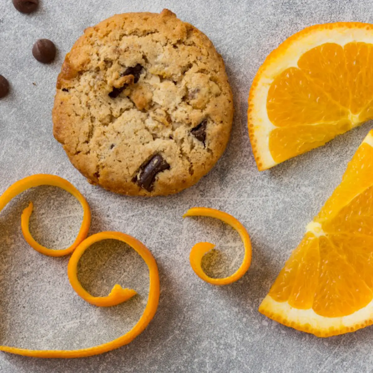 Damla Çikolatalı Portakallı Kurabiye Tarifi