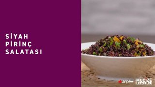 Siyah Pirinç Salatası Tarifi