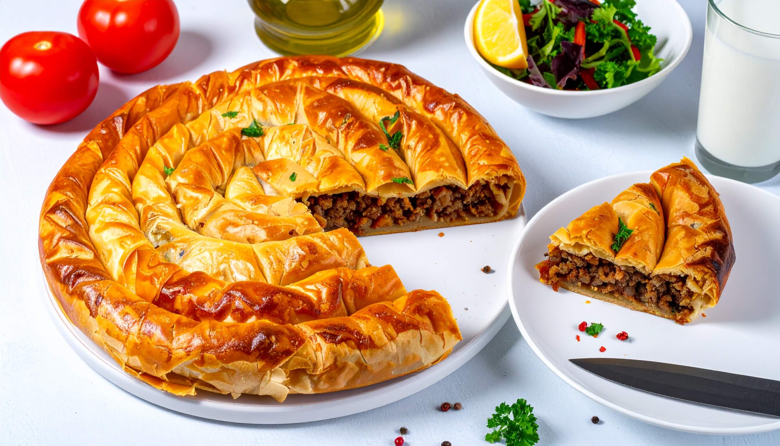 Fırında Boşnak Böreği