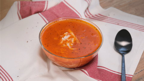 Domatesli Tel Şehriye Çorbası Tarifi