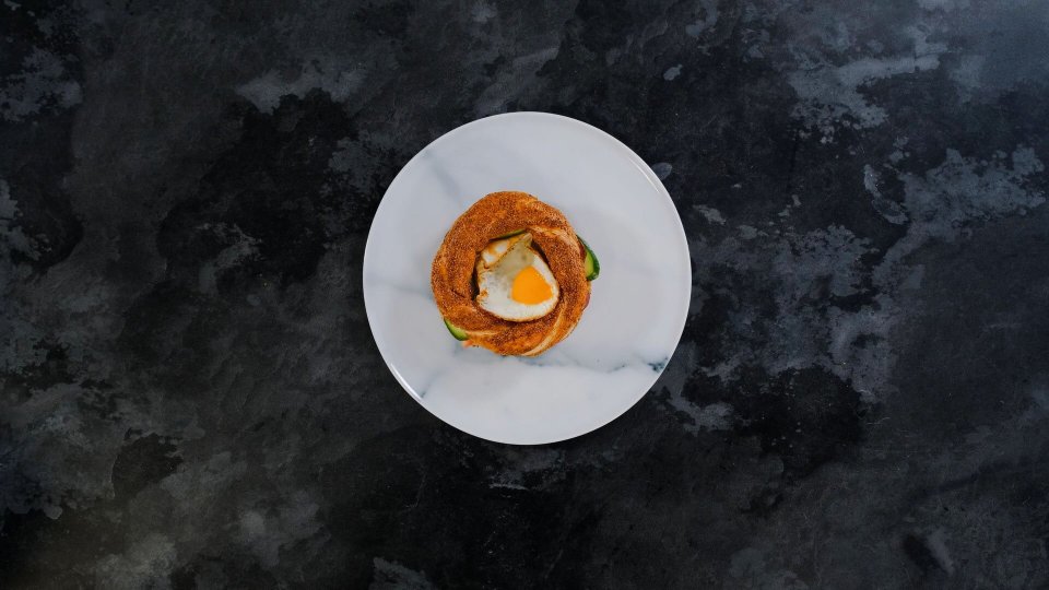 Yumurtalı Simit Sandviç Tarifi