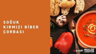 Soğuk Kırmızı Biber Çorbası