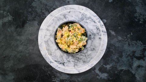 Somonlu Patates Salatası Tarifi