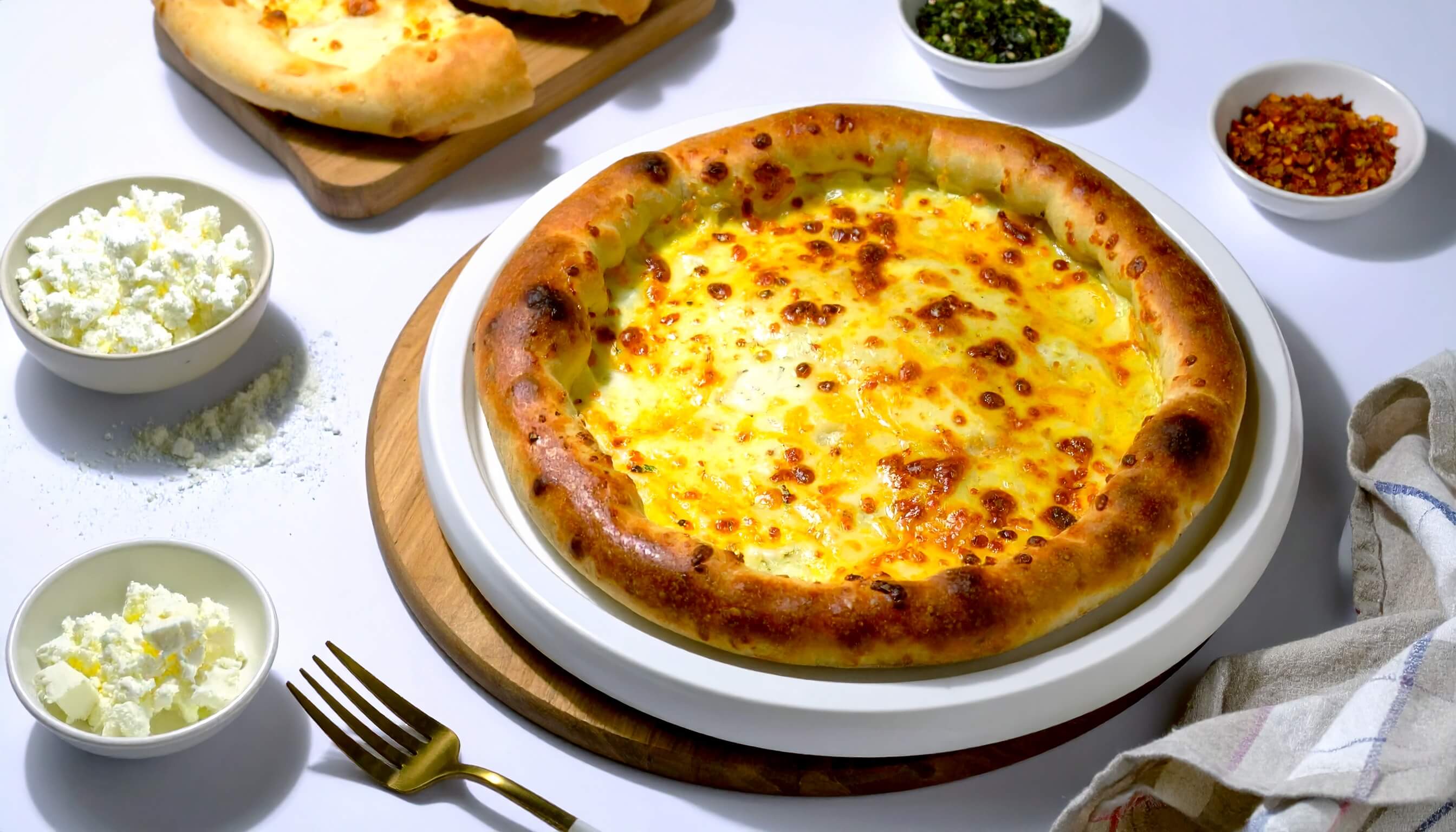 Fırında Peynirli Tereyağlı Pide (Görele Pidesi)