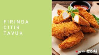 Fırında Çıtır Tavuk