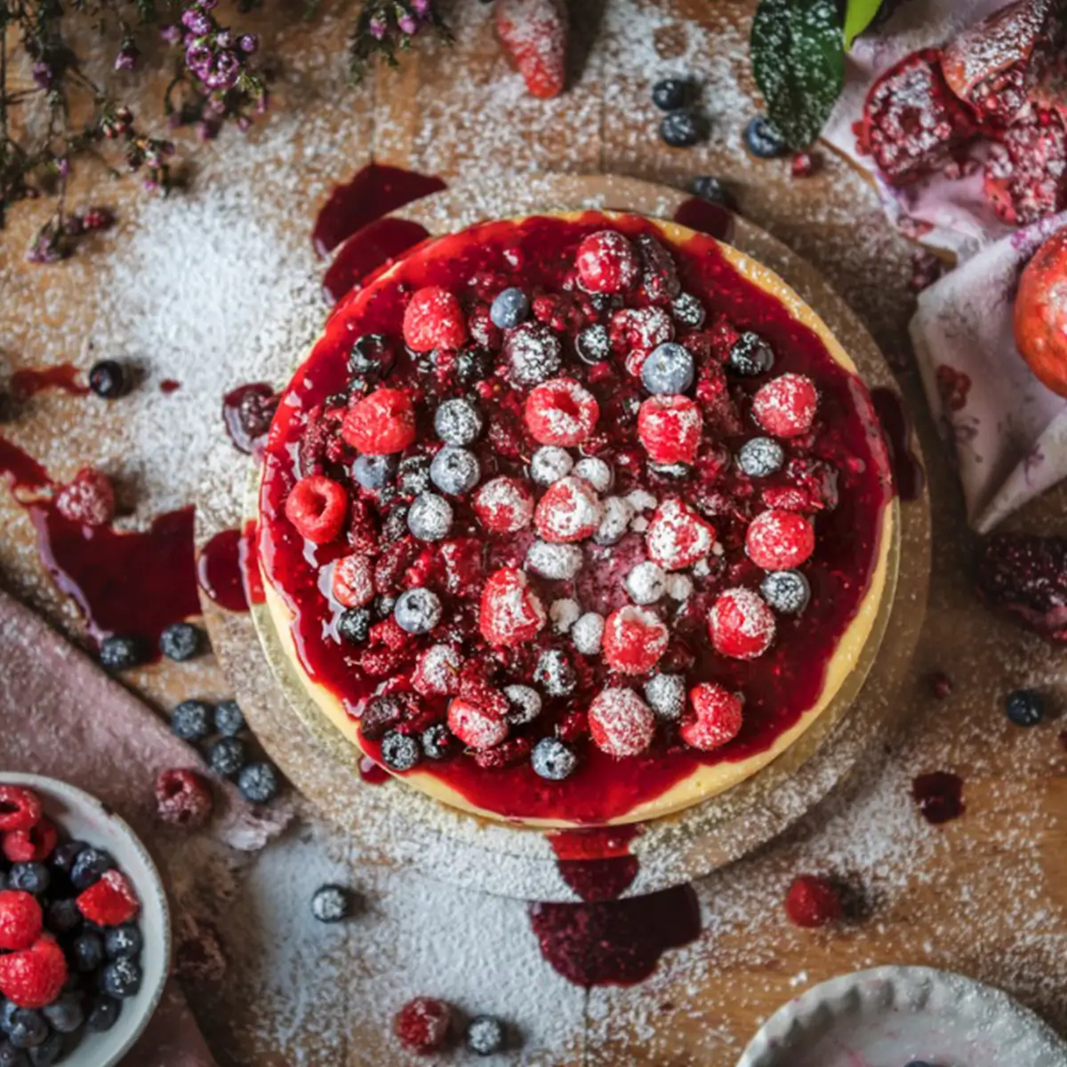 Karadutlu Cheesecake Tarifi