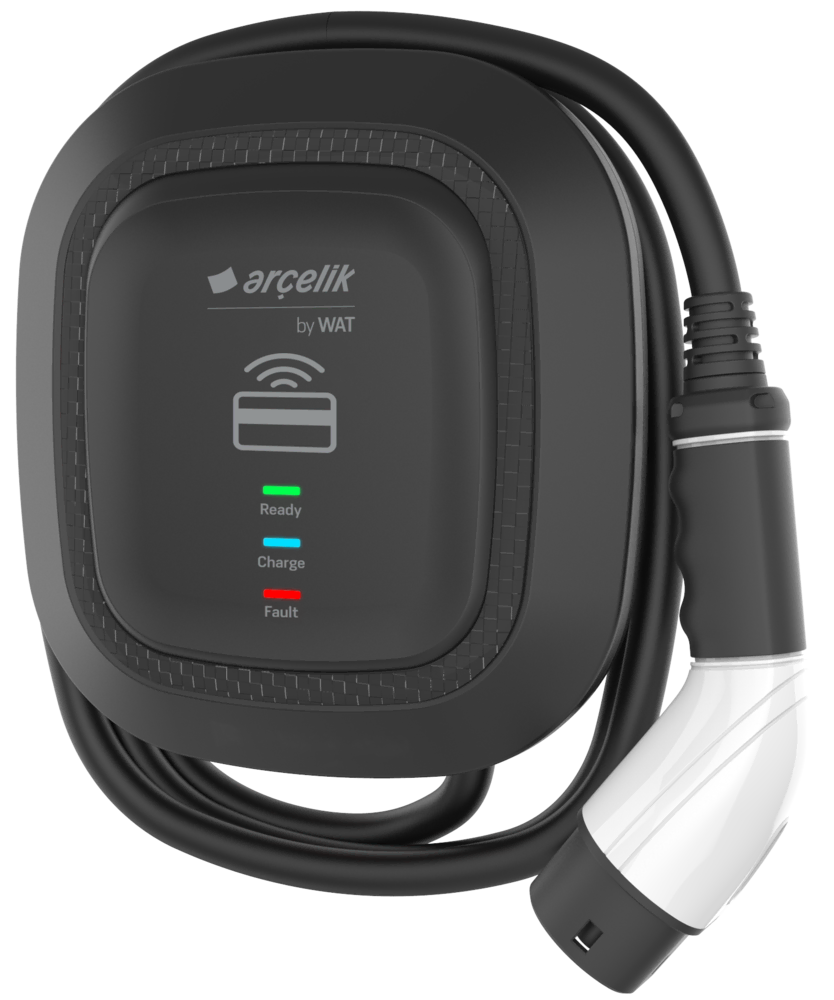 AR AW 32 RFID 7,4 KW Elektrikli Araç Şarj İstasyonu