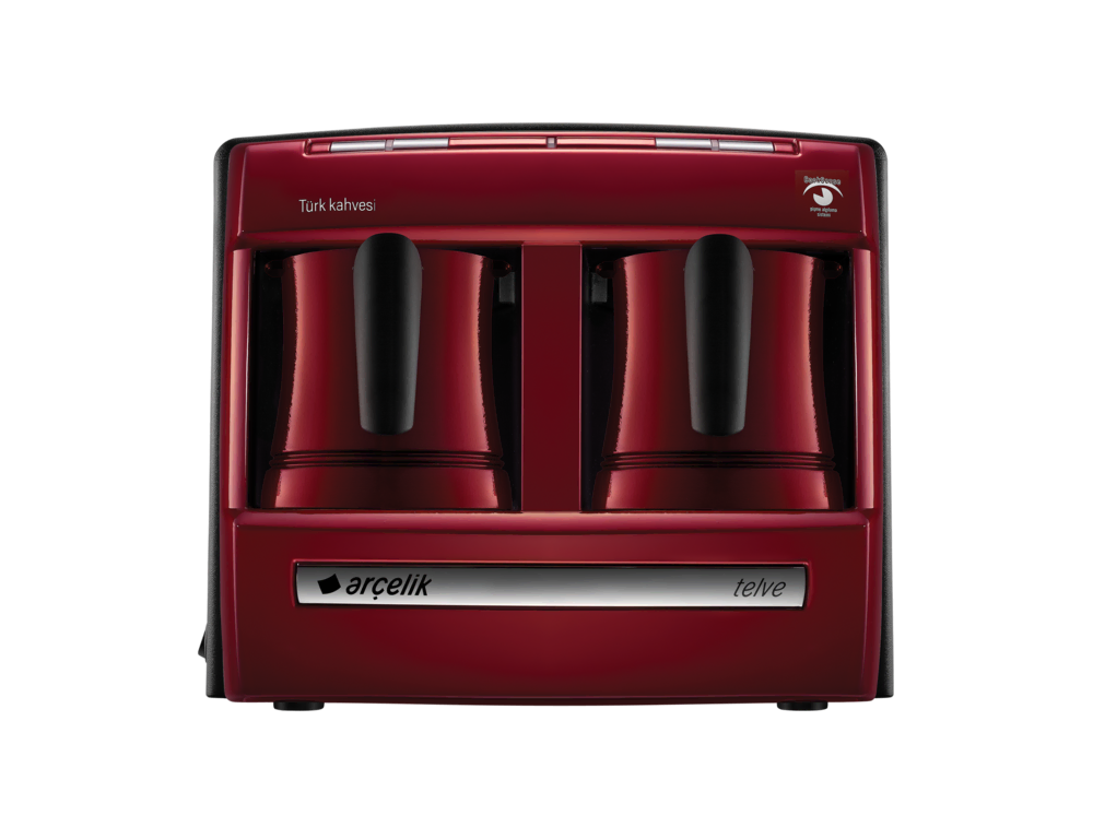 K 3190 P Lal Telve Türk Kahve Makinesi