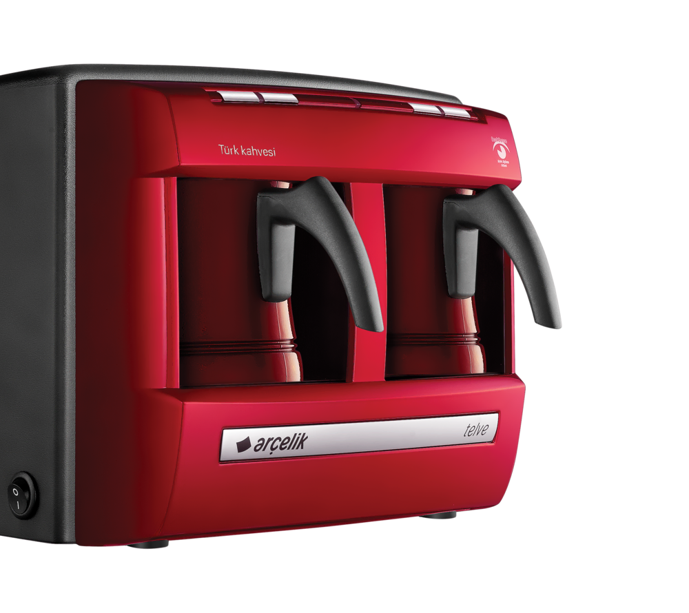 K 3190 P Lal Telve Türk Kahve Makinesi