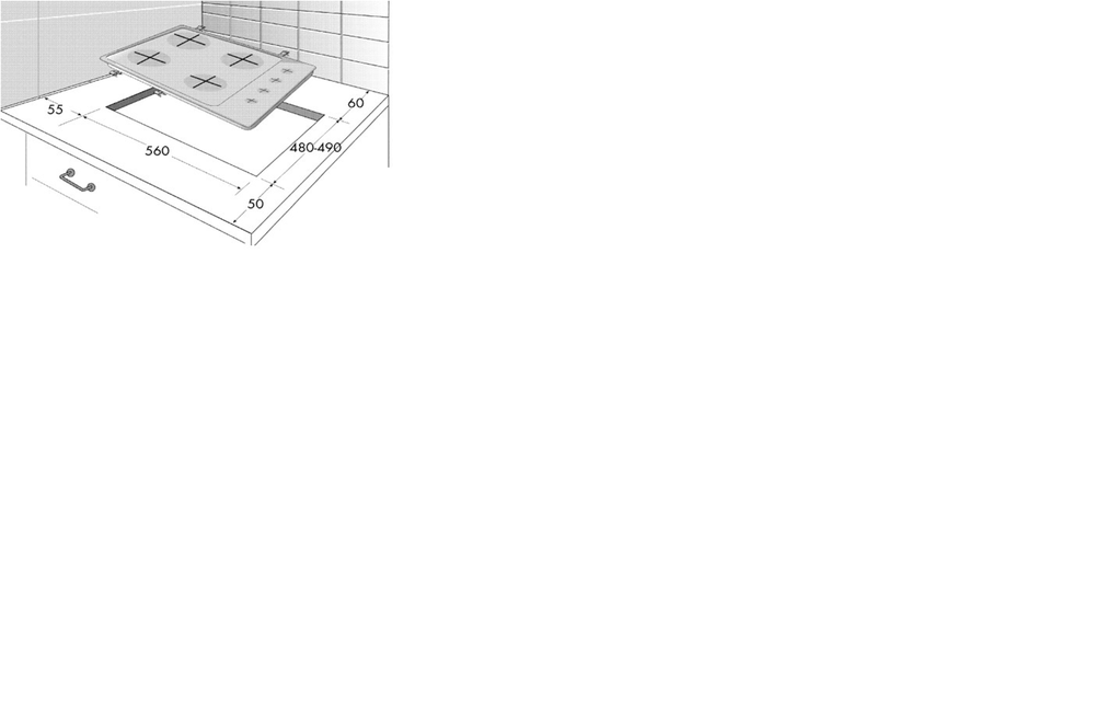 OCD 608 YI Ankastre Ocak