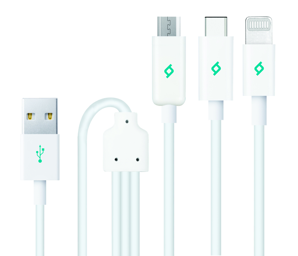 TTEC 2DK7521 TrioKab TypeC Lighng Usb Cep Telefonu Aksesuar
