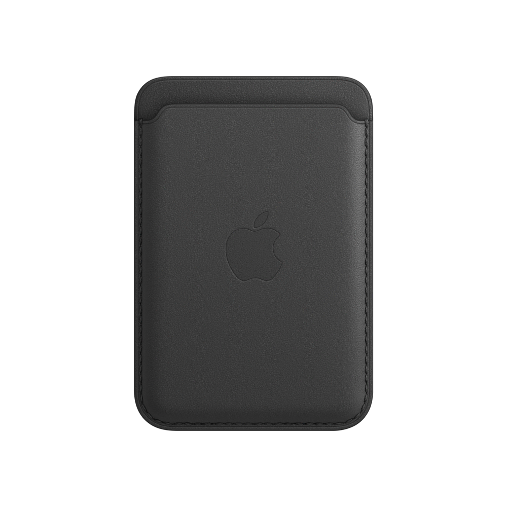 iPhone 12/12 Pro Deri Cüzdan Siyah iPhone