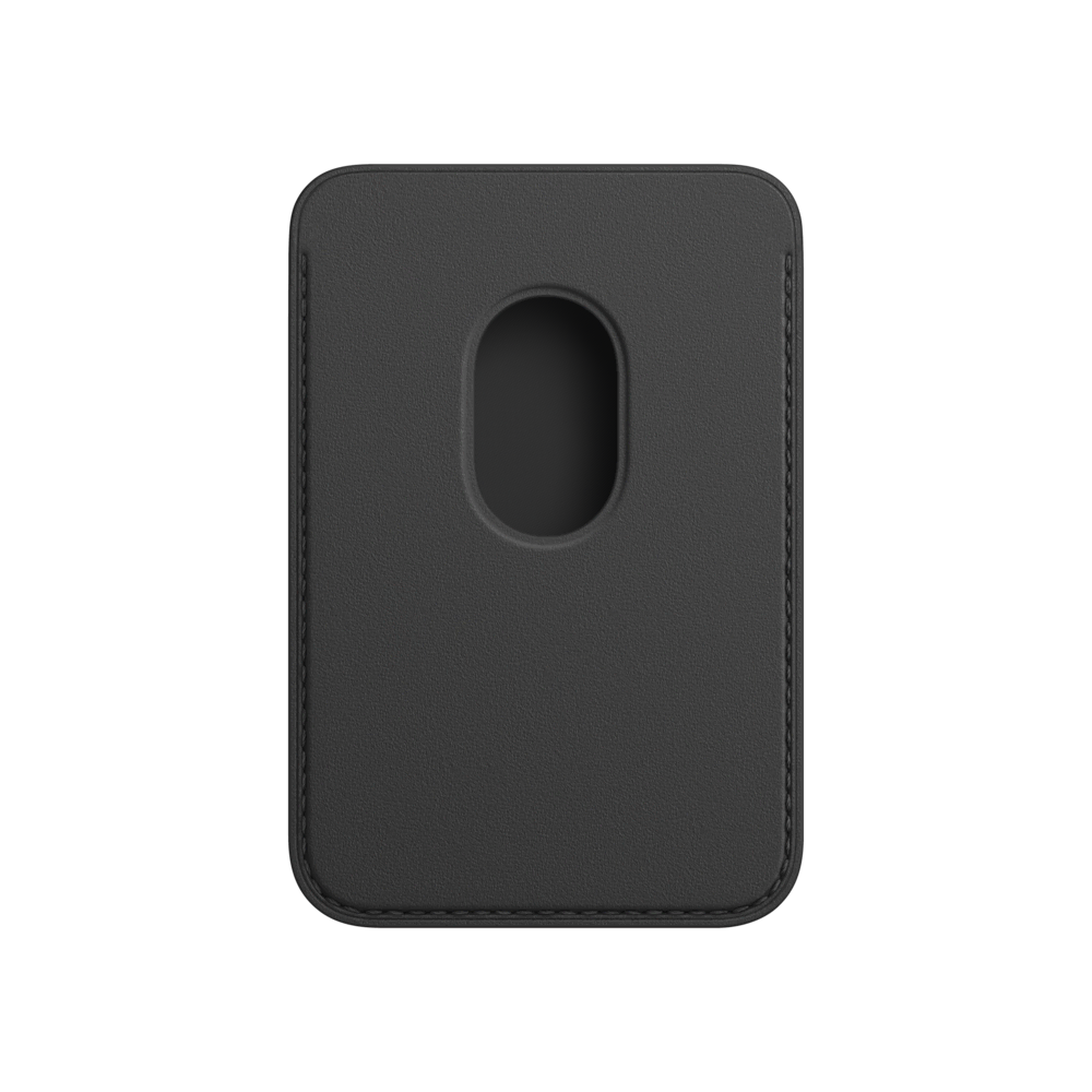 iPhone 12/12 Pro Deri Cüzdan Siyah iPhone