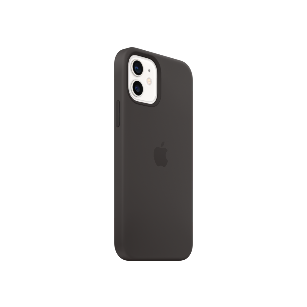 iPhone 12/12 Pro Silikon Kılıf Siyah iPhone