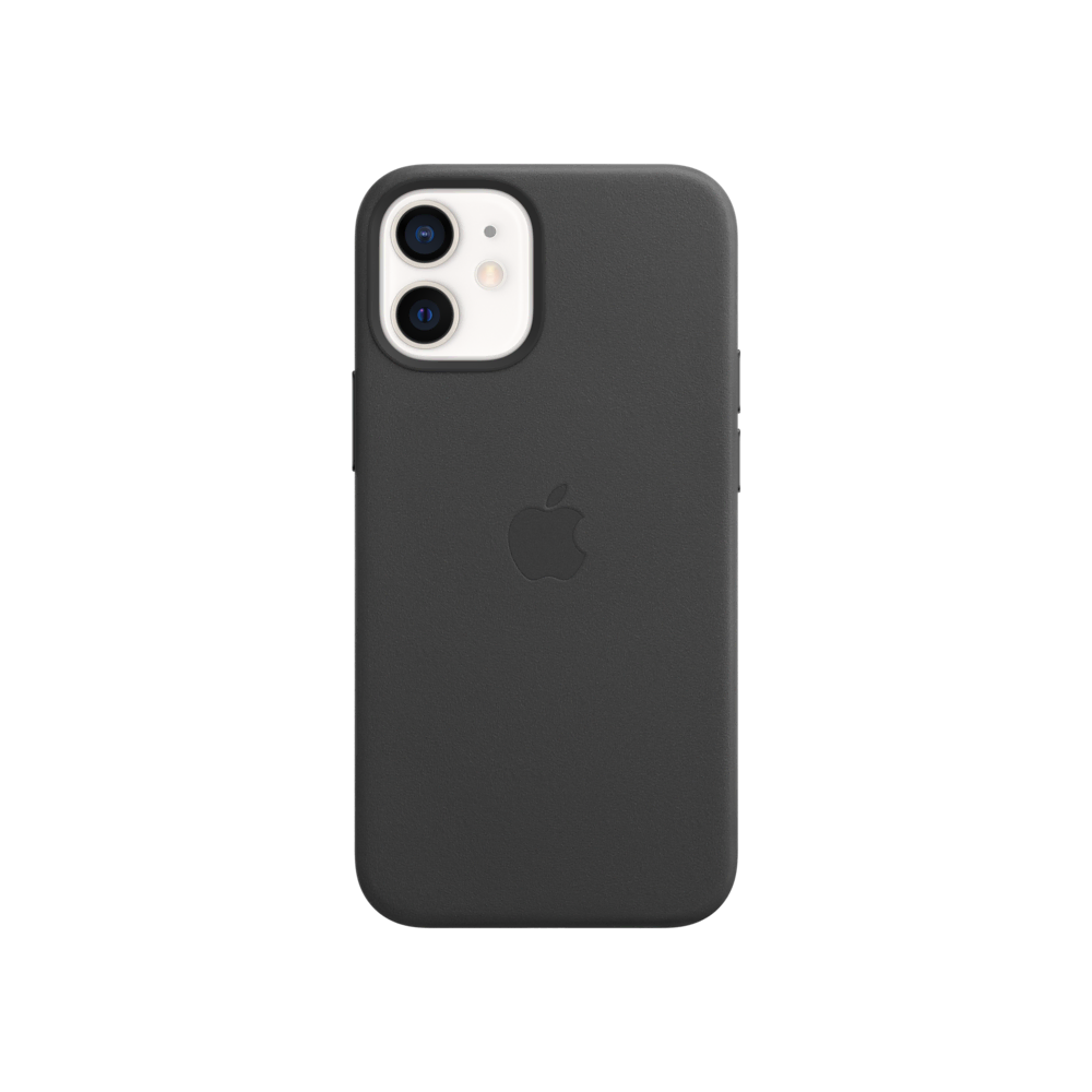 iPhone 12 mini Deri Kılıf Siyah iPhone