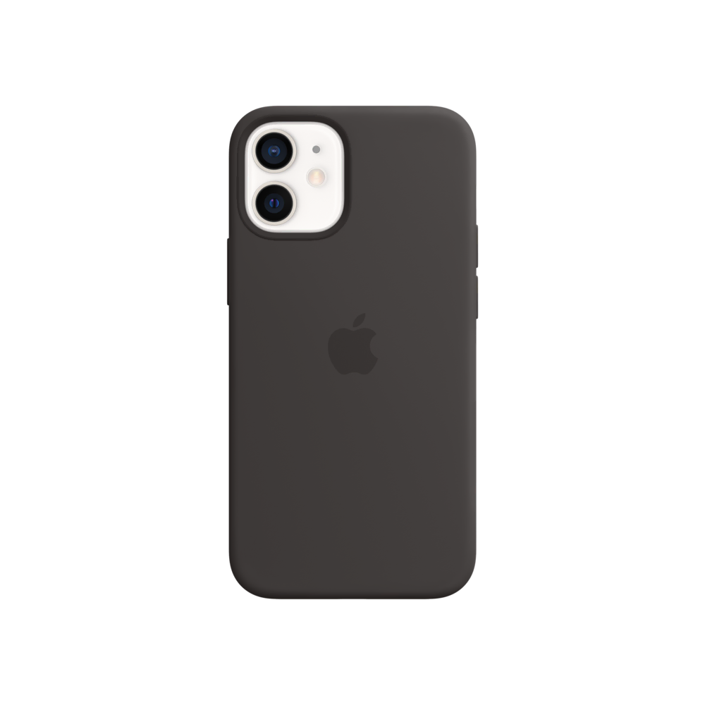 iPhone 12 mini Silikon Kılıf Siyah iPhone
