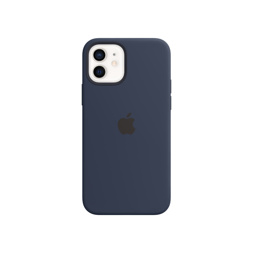 iPhone 12/12 Pro Silikon Kılıf Lacivert iPhone