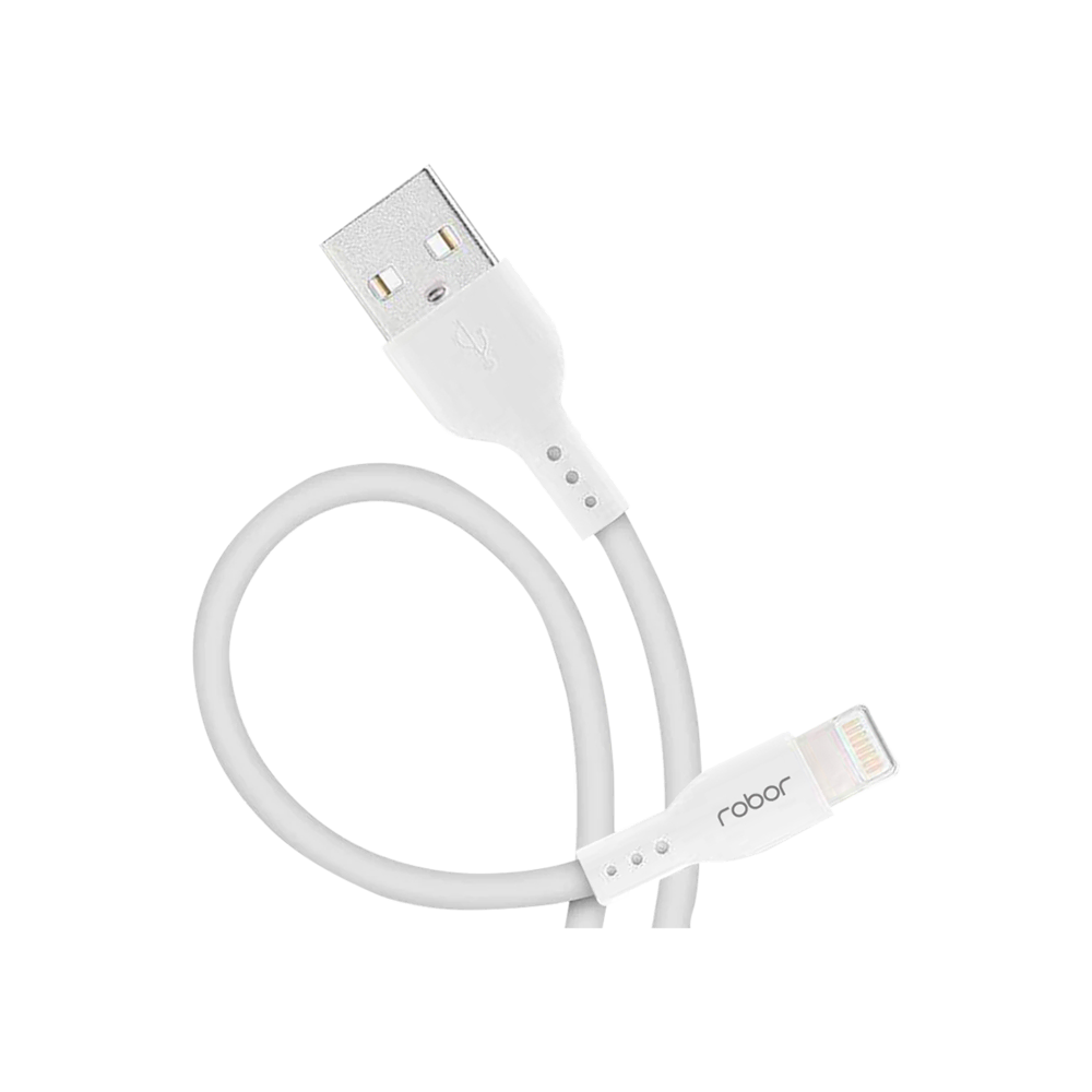 Robor Şarj ve Data Kab.Lightning R410 1m Şarj Kabloları