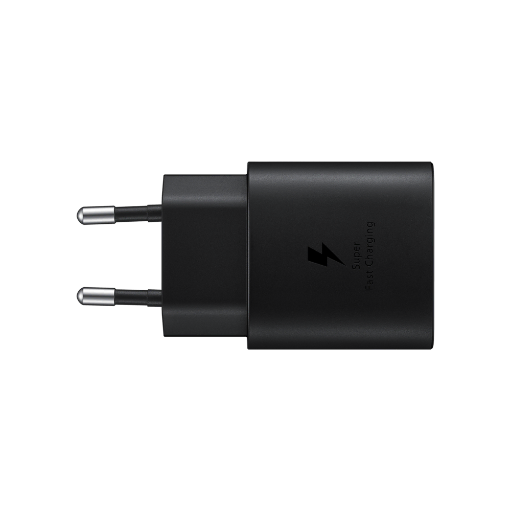 Samsung TypeC HızlıŞarj Adaptör25W-Siyah Şarj Cihazları