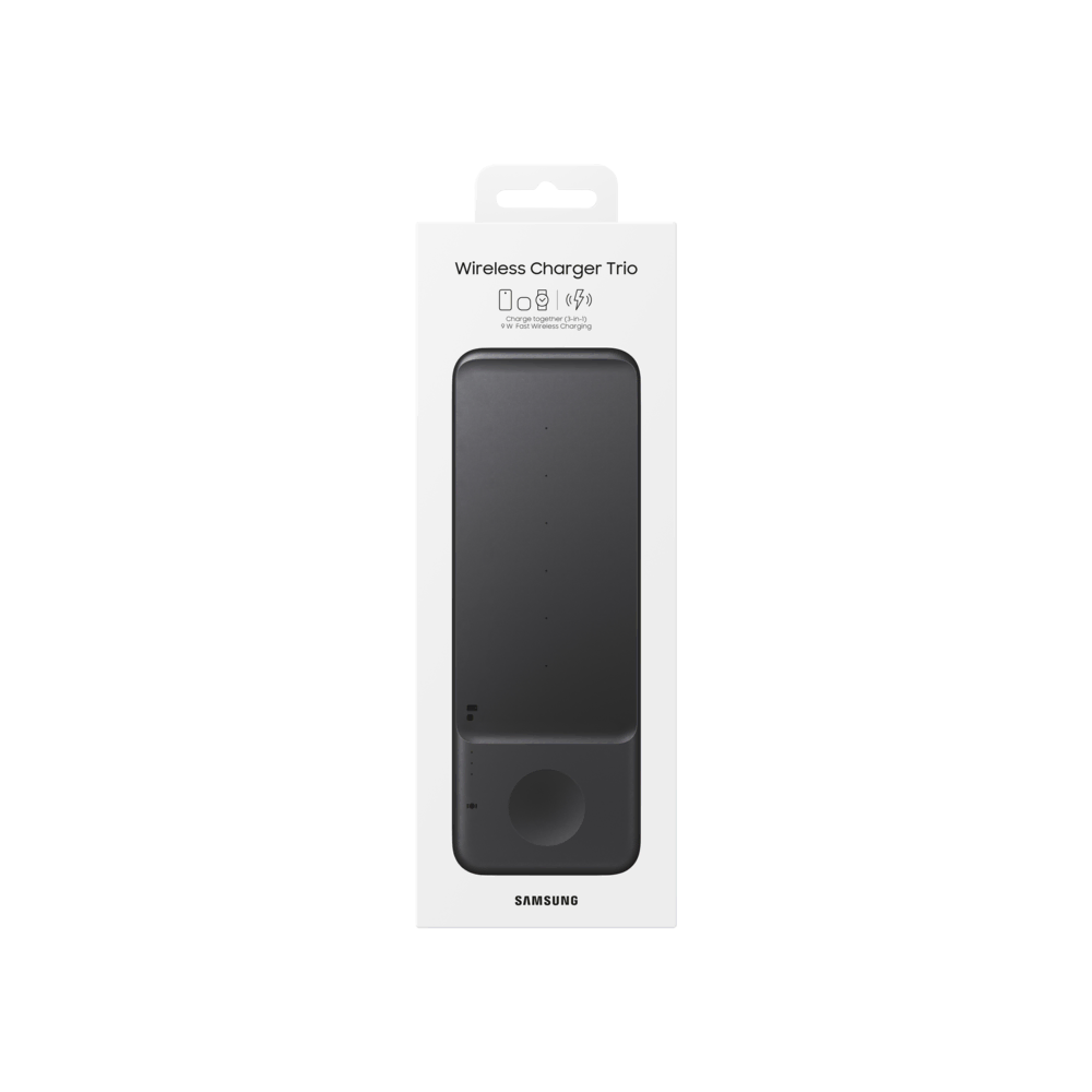 Samsung Kablosuz HızlıŞarj Üçlü25W-Siyah Cep Telefonu Aksesuar