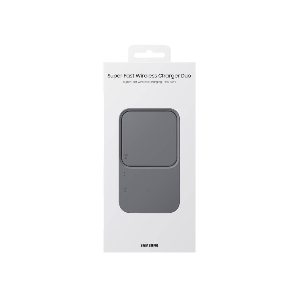 SamsungKablosuz HızlıŞarj-İkili15W-Siyah Şarj Cihazları