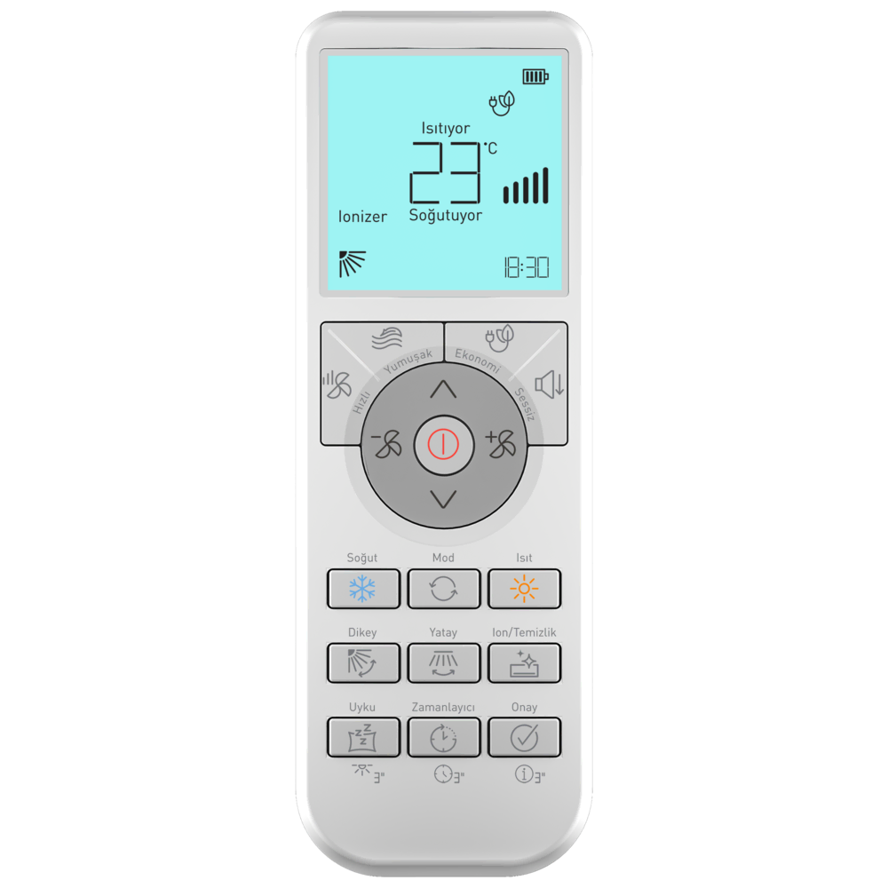 18565 ProSmart Inverter Klima Silver 18000 BTU/h Split Klima