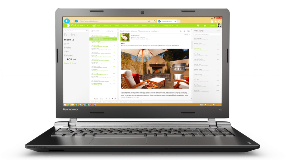 Lenovo Ideapad 100- 5005U i3 NB Lenovo Notebook