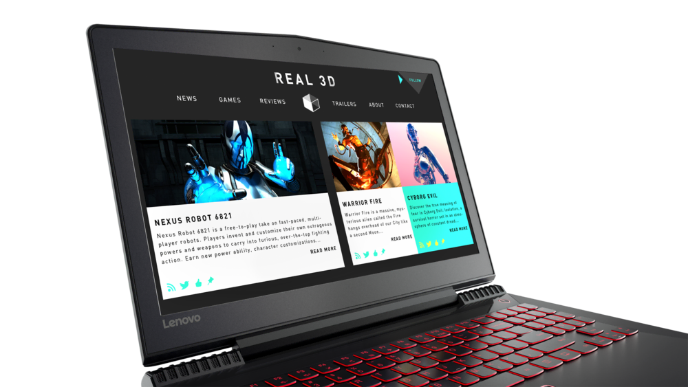 Lenovo Gaming Y520 I77700HQ 16GB 1TB 10H Lenovo Notebook