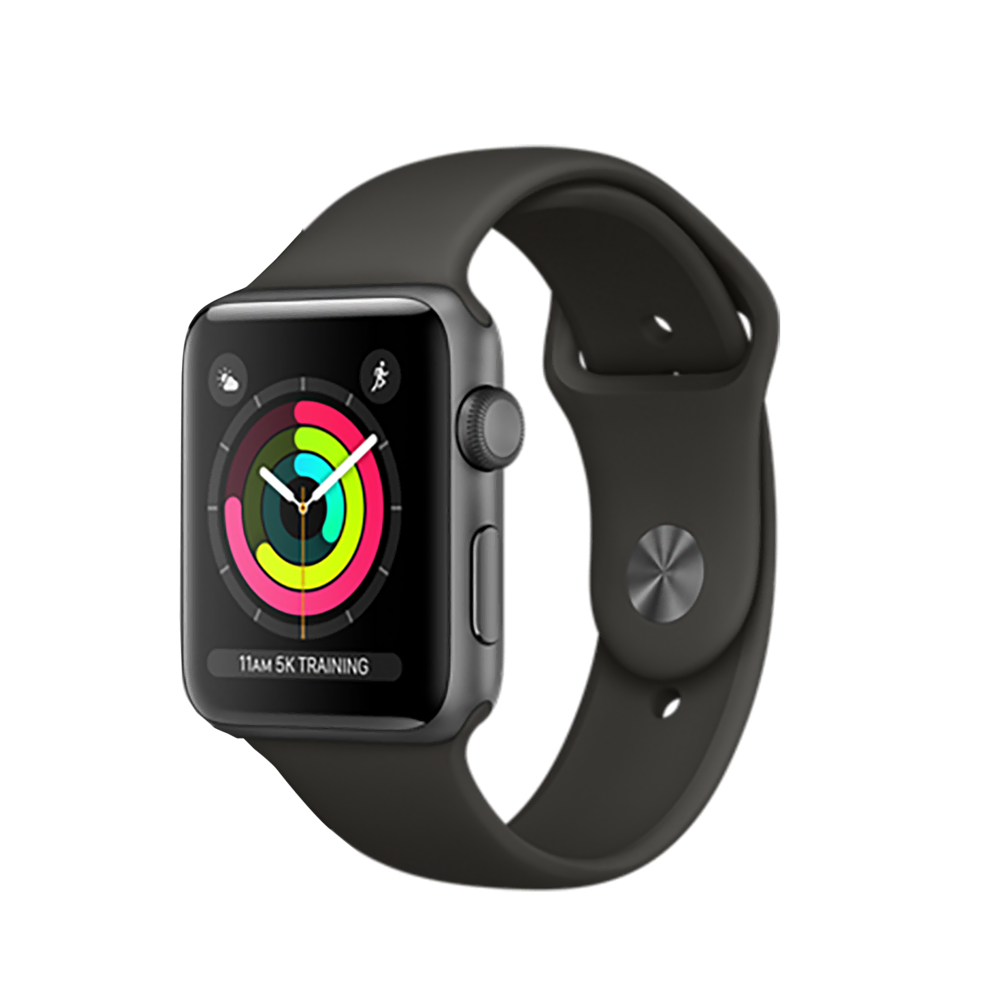 Apple W S3 38mm S.Grey Case Grey S. Band Apple Watch