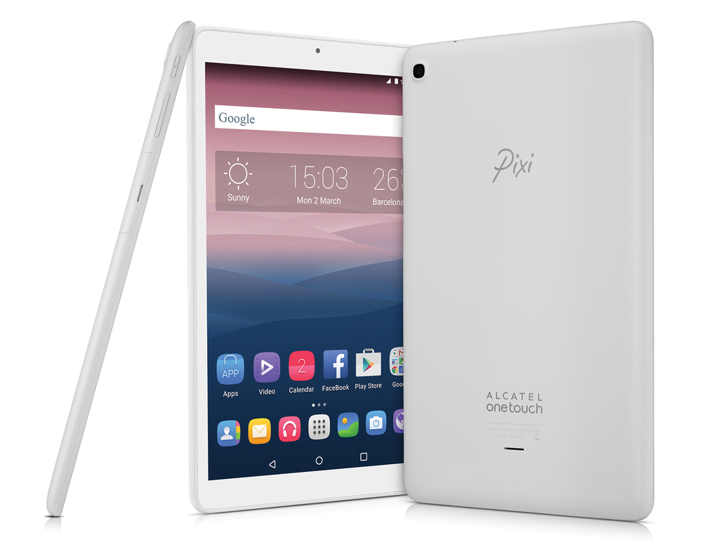 Alcatel Pixi 3 10” White Tablet