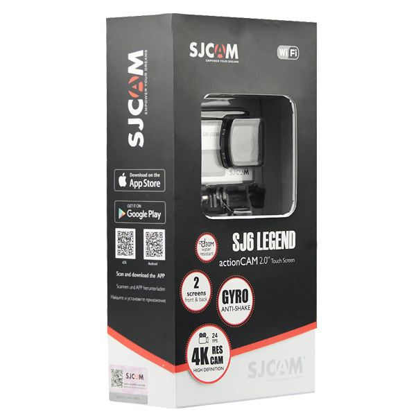 SJCAM SJ6 Legend Gümüş Aksiyon Kamerası