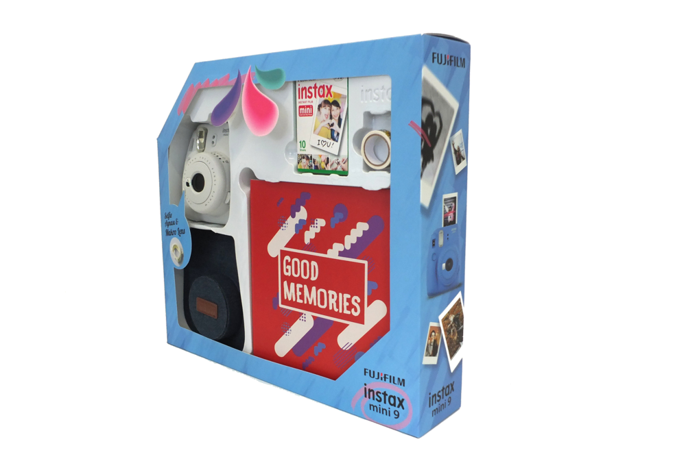 Mini 9 Box Scrapbook SMO White Fotoğraf Makinesi