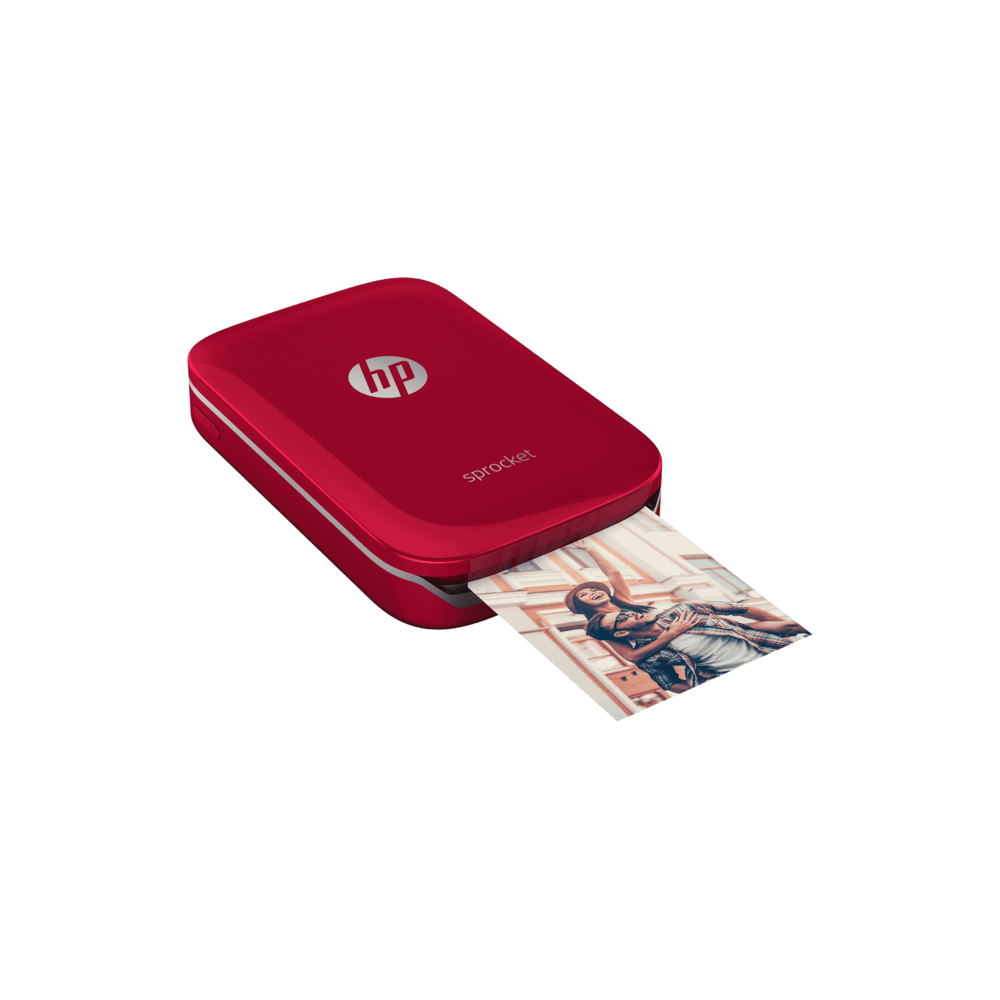 HP Sprocket Foto Yazıcı Kırmızı Fotoğraf Yazıcısı