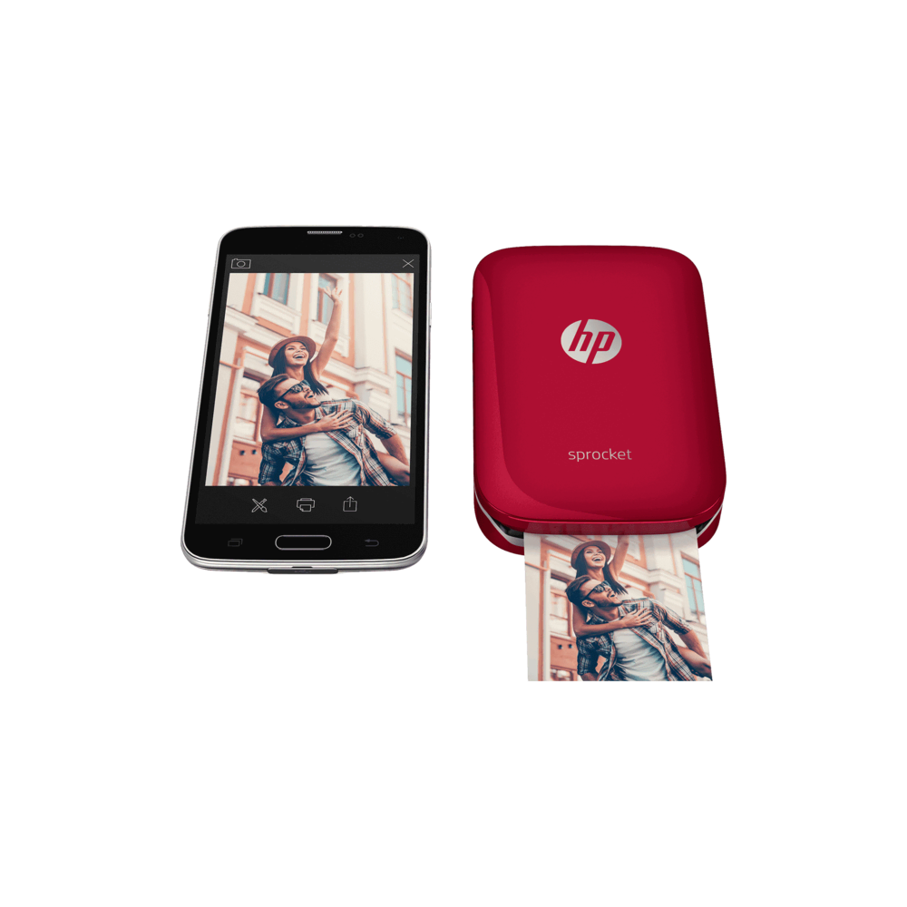 HP Sprocket Foto Yazıcı Kırmızı Fotoğraf Yazıcısı