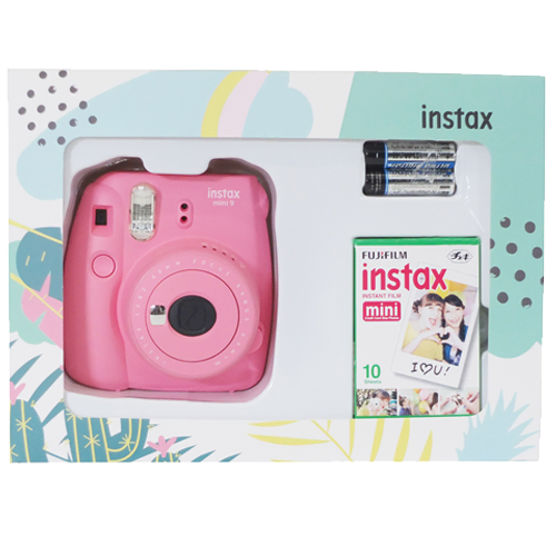 INSTAX MINI 9 MINI BOX FLA PINK Fotoğraf Makinesi